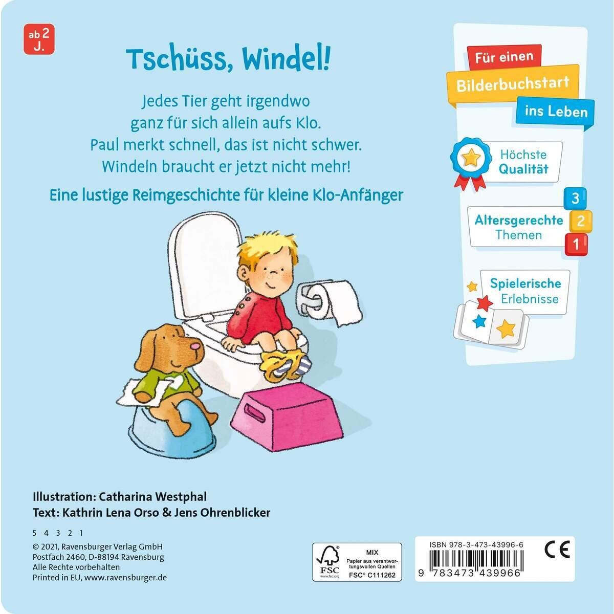 Ravensburger Wer geht wo aufs Klo?