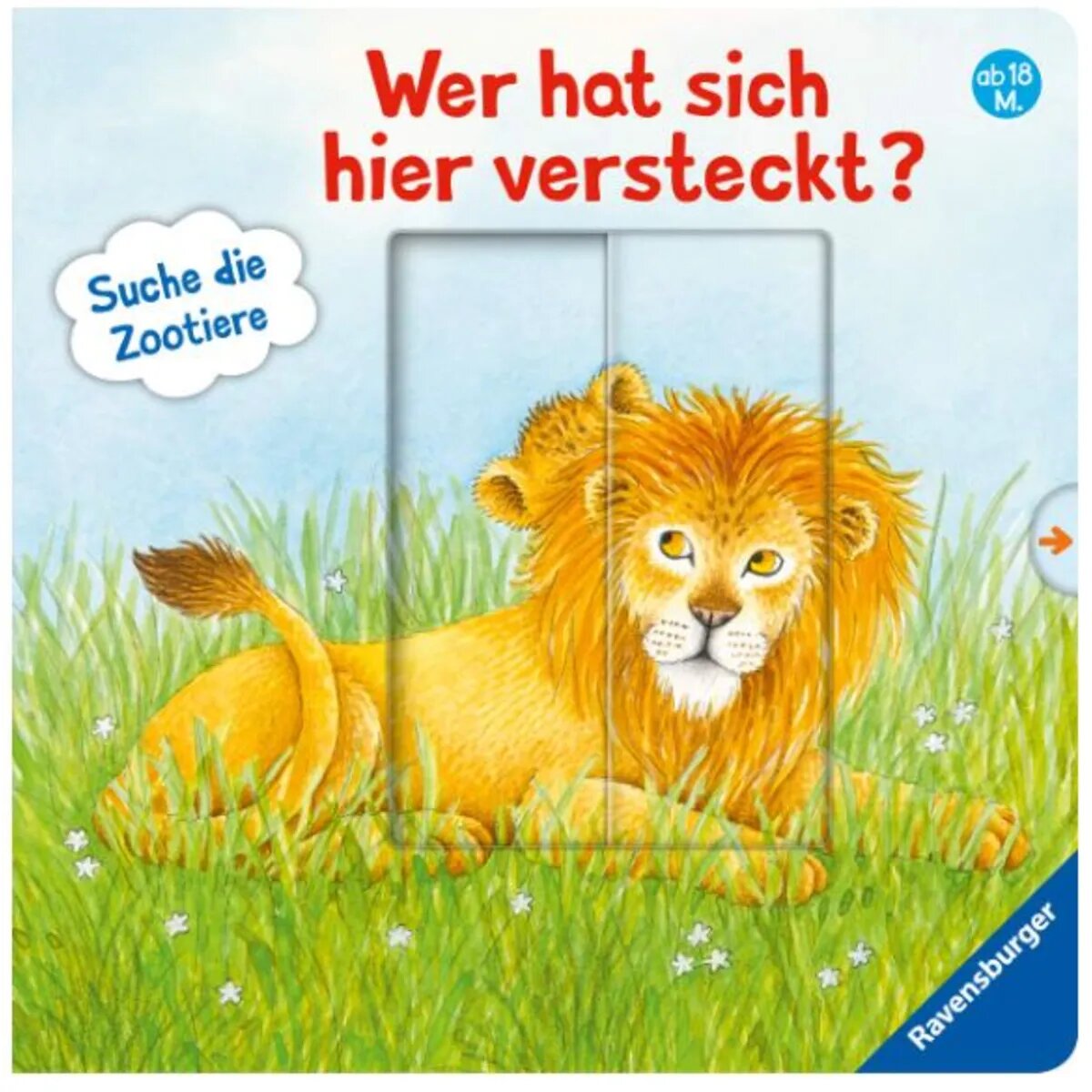 Ravensburger Wer hat sich hier versteckt? Suche die Zootiere