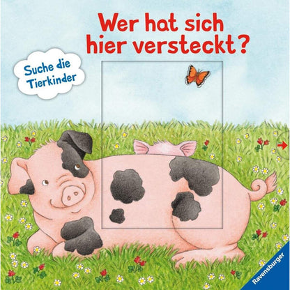 Ravensburger Wer hat sich hier versteckt? Suche die Tierkinder