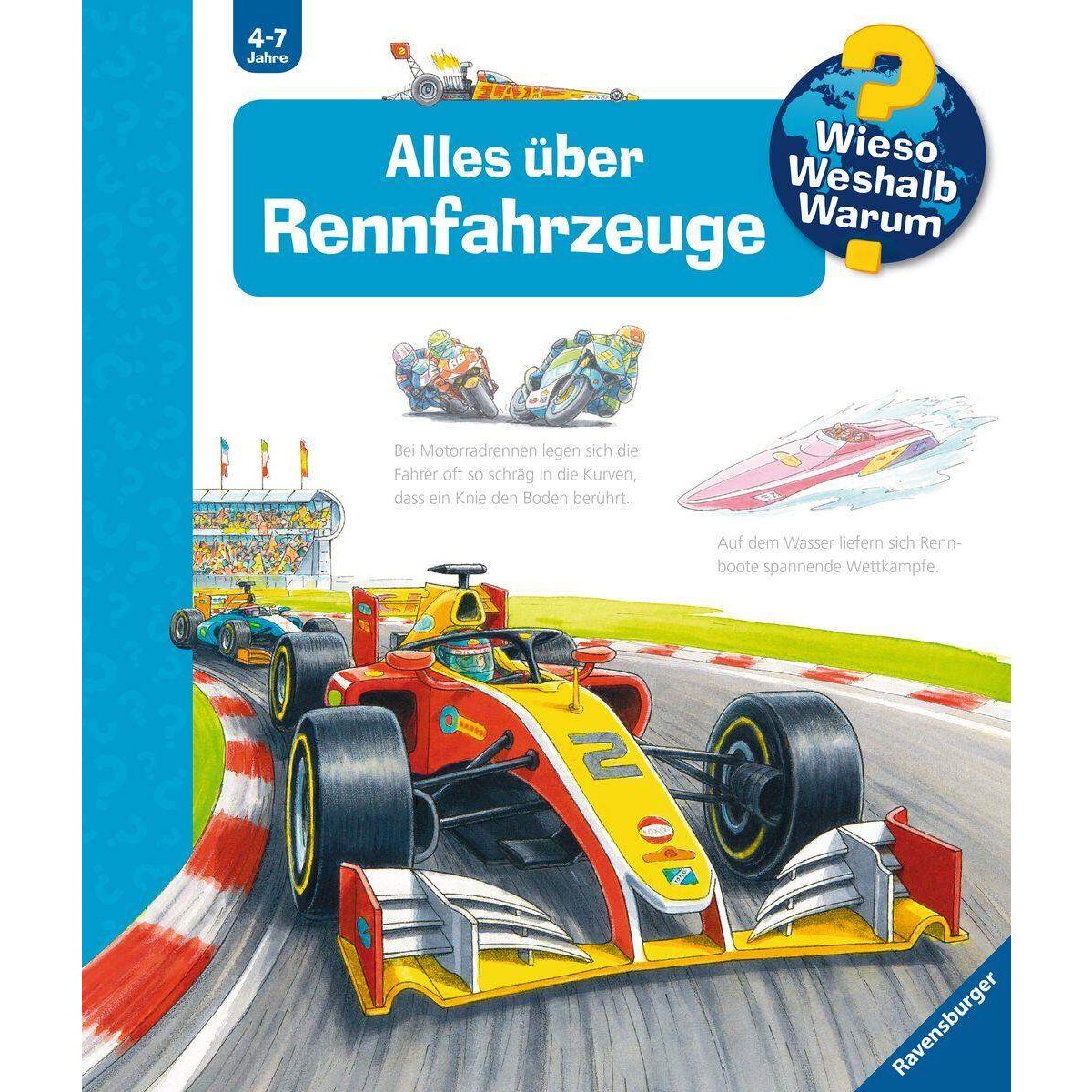 Ravensburger Wieso? Weshalb? Warum? Alles über Rennfahrzeuge