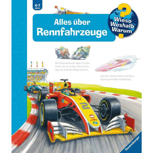 Ravensburger Wieso? Weshalb? Warum? Alles über Rennfahrzeuge