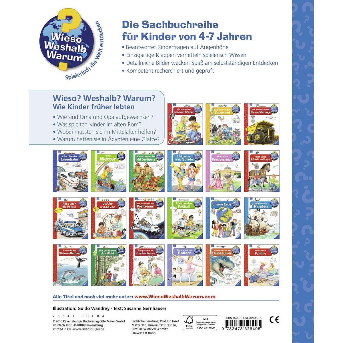 Ravensburger Wieso? Weshalb? Warum?, Band 60: Wie Kinder früher lebten