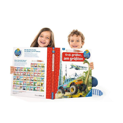 Ravensburger Wieso? Weshalb? Warum? Groß,größer,am größten Riesenbuch