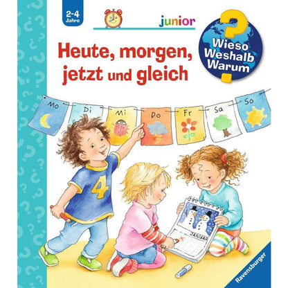 Ravensburger Wieso? Weshalb? Warum? Junior Heute, morgen, jetzt und gleich