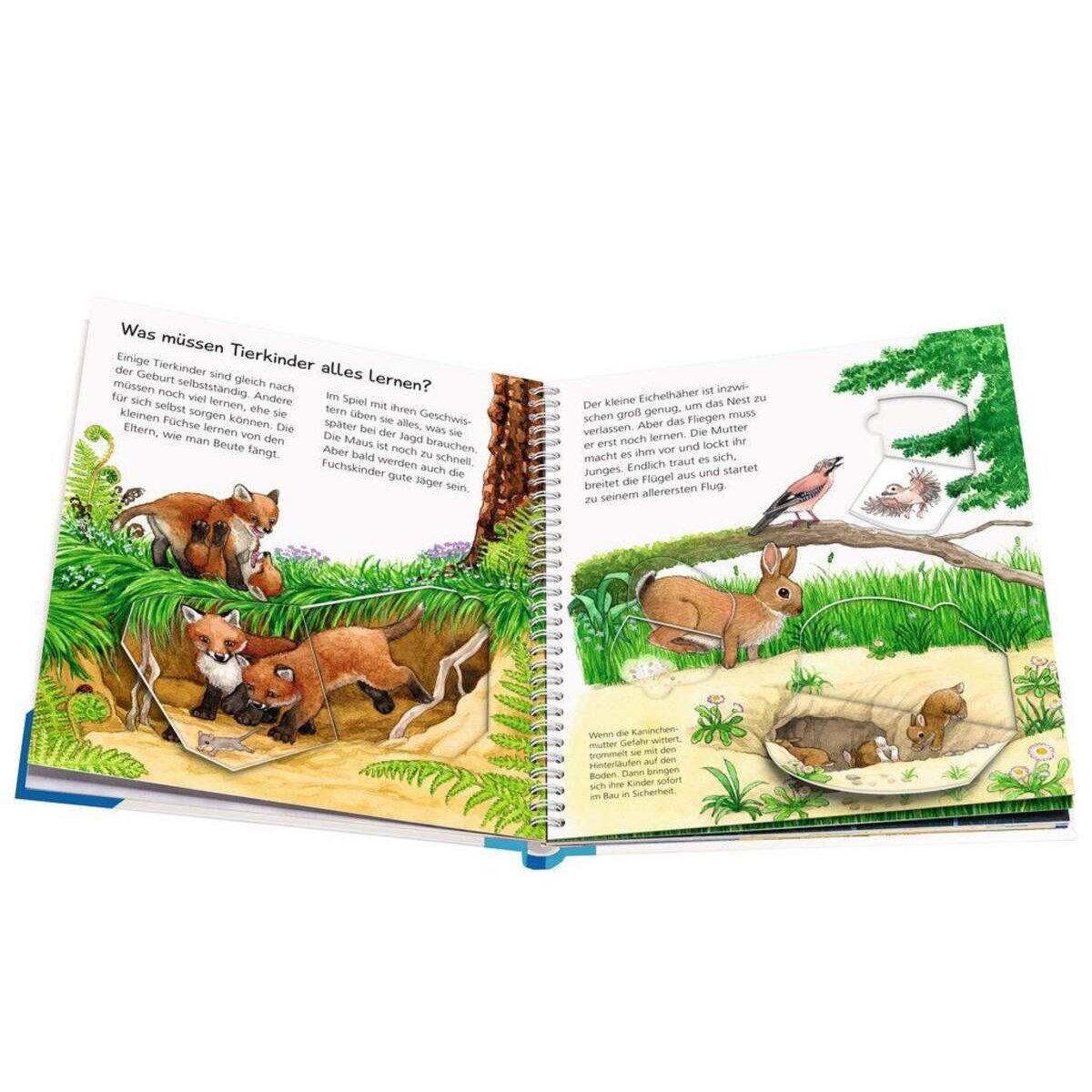 Ravensburger Wieso? Weshalb? Warum? Junior Unsere Tierkinder