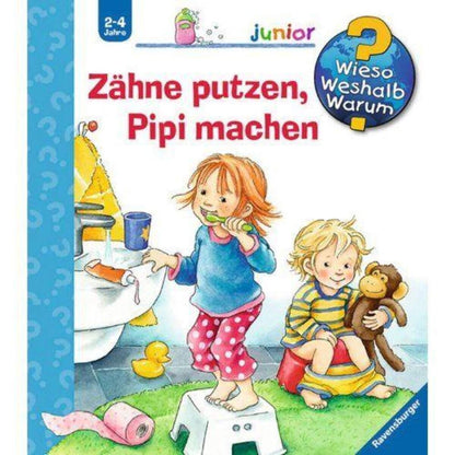 Ravensburger Wieso? Weshalb? Warum? junior Zähne Putzen, Pipi machen