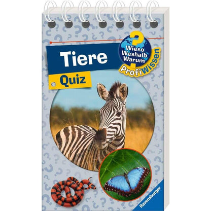 Ravensburger Wieso? Weshalb? Warum? ProfiWissen Quiz Tiere