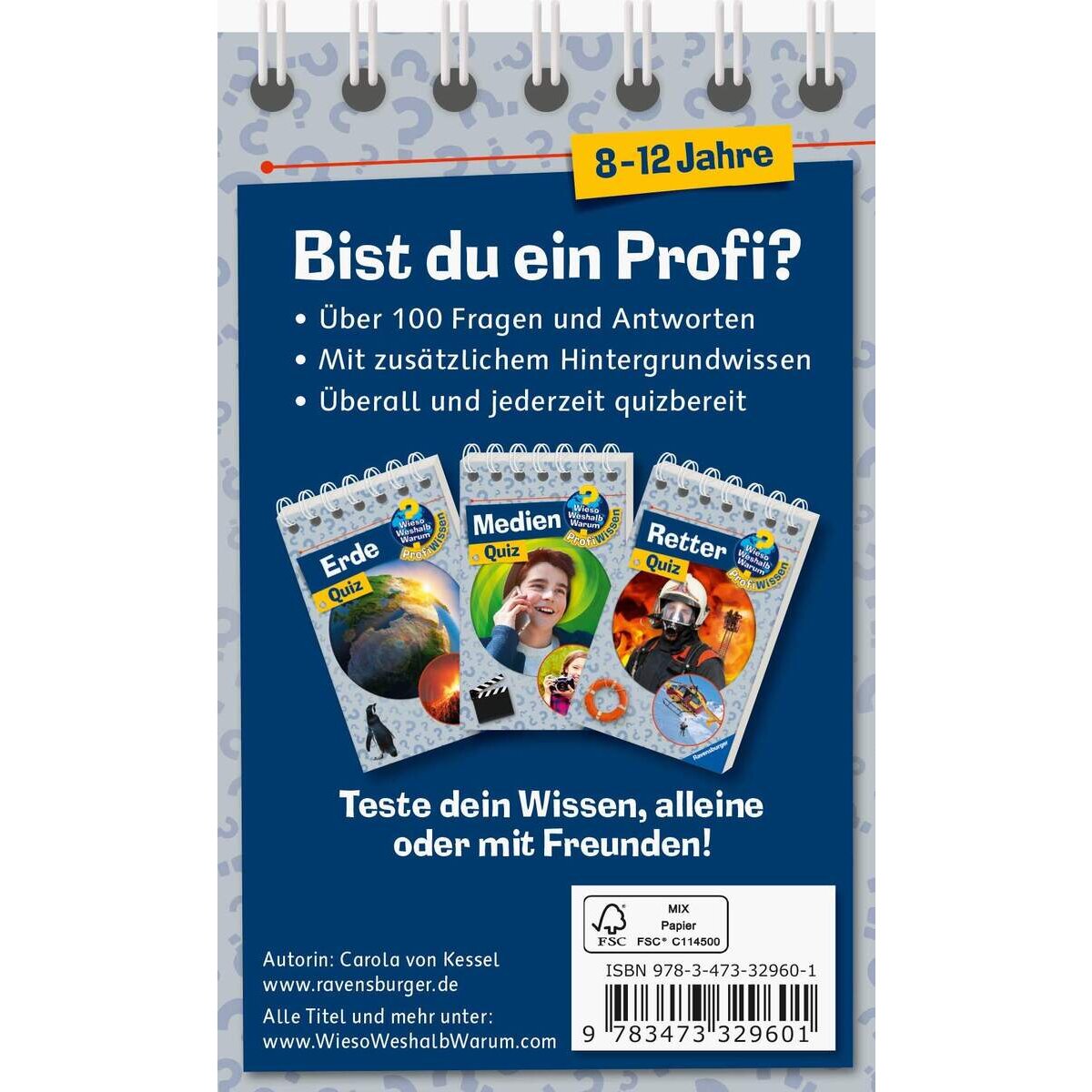 Ravensburger Wieso? Weshalb? Warum? ProfiWissen Quiz - Pferde