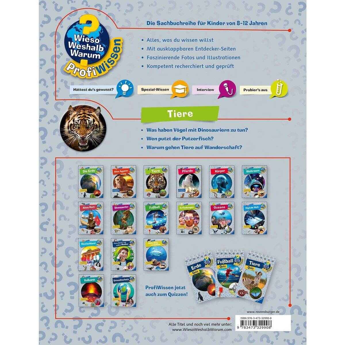 Ravensburger Wieso? Weshalb? Warum? ProfiWissen, 3 - Tiere