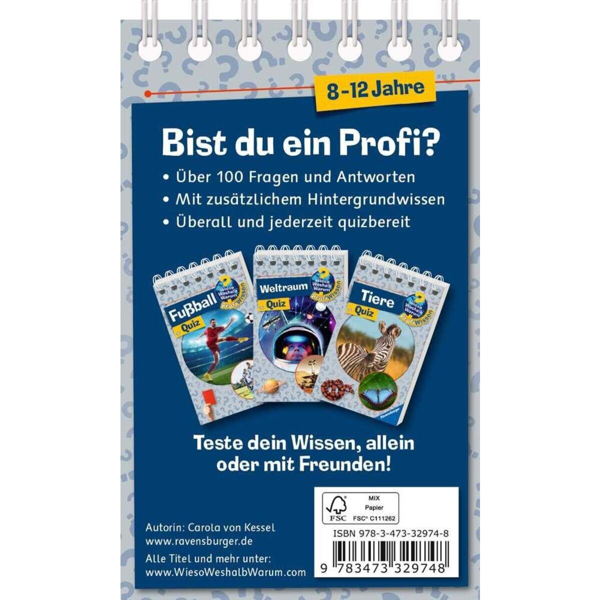 Ravensburger Wieso? Weshalb? Warum? ProfiWissen Quiz Digitale Welt