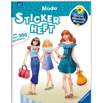 Ravensburger Wieso? Weshalb? Warum? Stickerheft - Mode