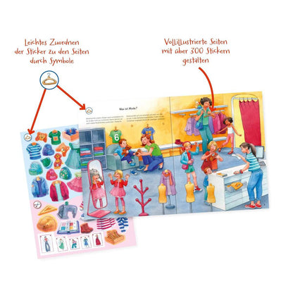 Ravensburger Wieso? Weshalb? Warum? Stickerheft - Mode