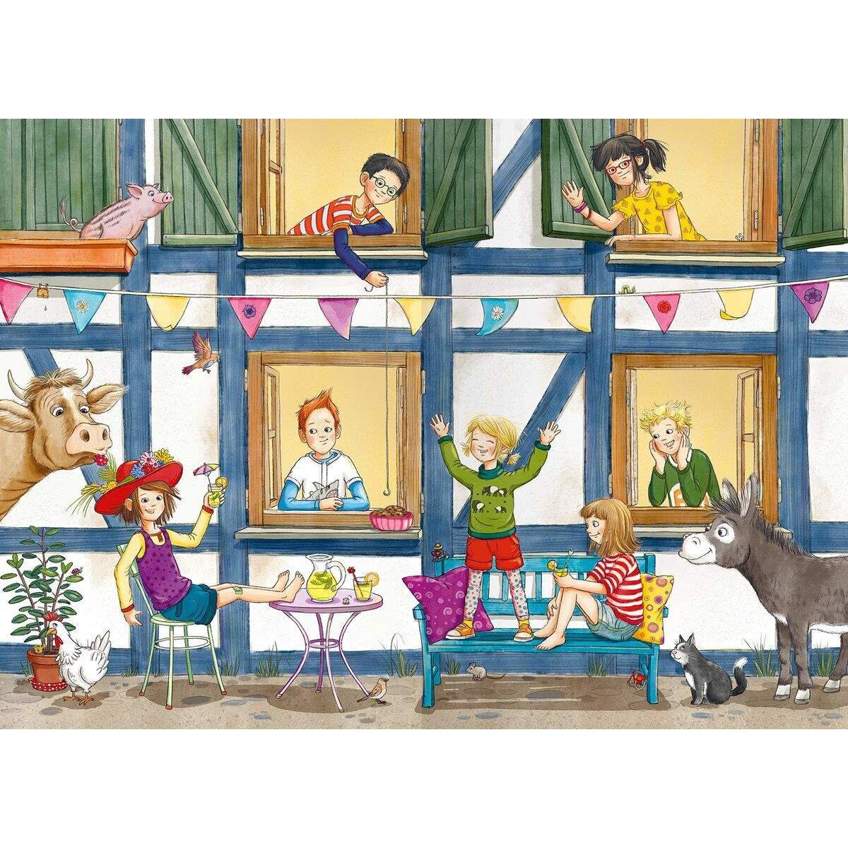 Ravensburger Wir Kinder vom Kornblumenhof, Band 2: Zwei Esel im Schwimmbad