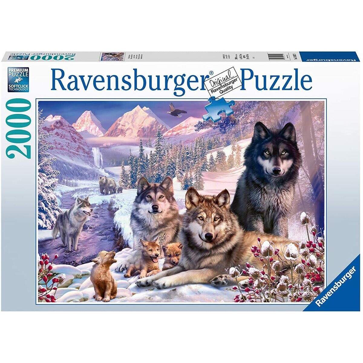 Ravensburger Wölfe im Schnee, 2000 Teile