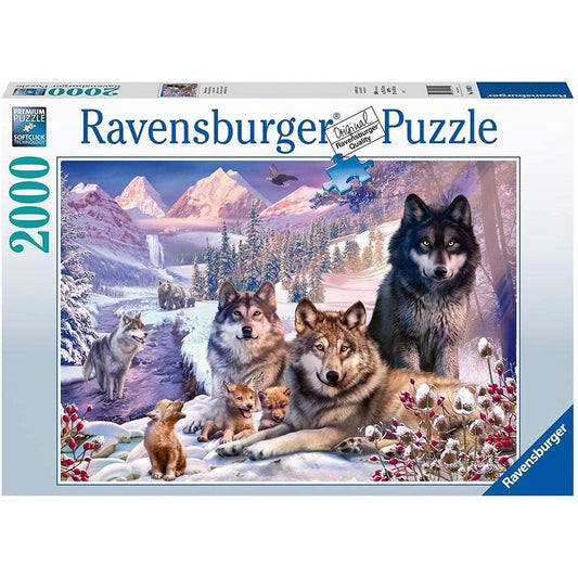 Ravensburger Wölfe im Schnee, 2000 Teile