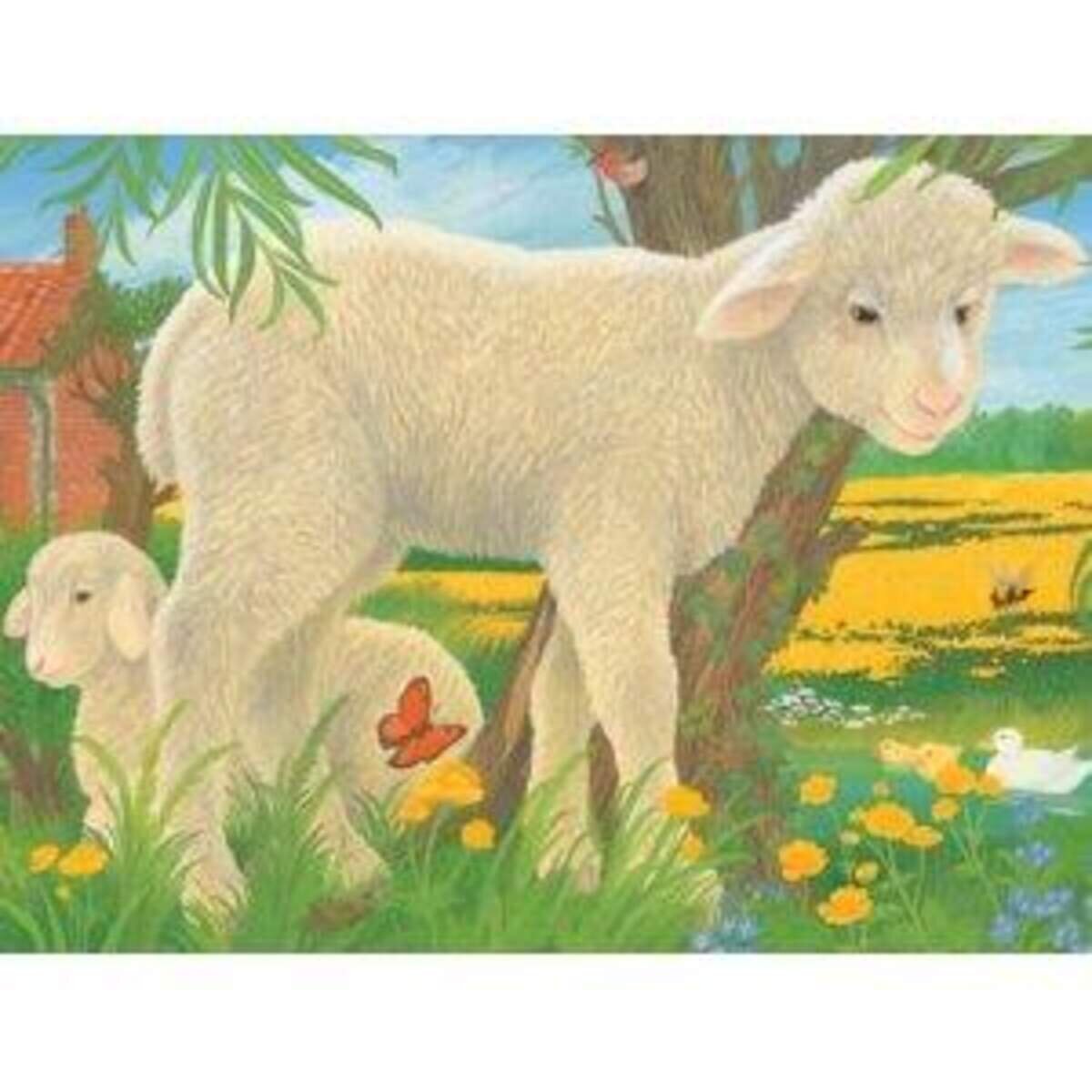 Ravensburger Würfelpuzzle Tiere, 12 Teile