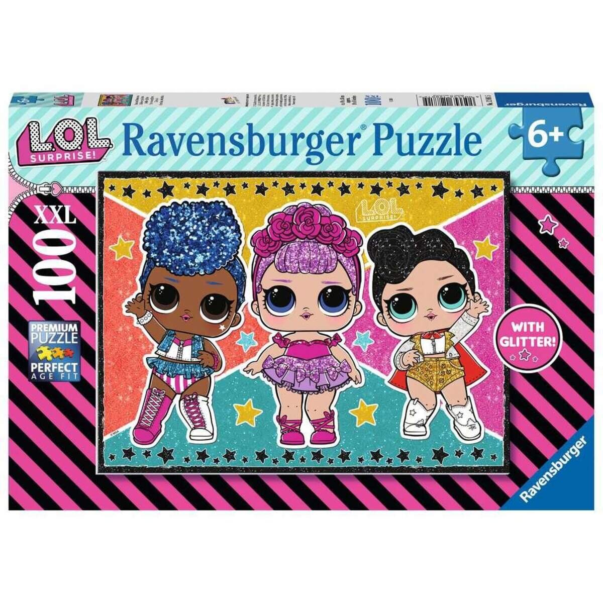Ravensburger XXL Kinderpuzzle L.O.L. Surprise!, 100 Teile