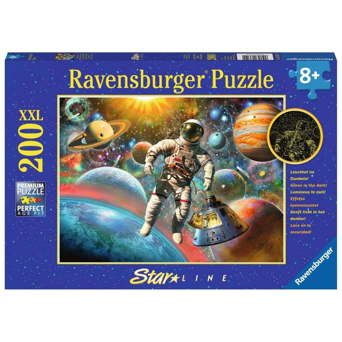Ravensburger XXL Puzzle Ausflug ins All, 200 Teile