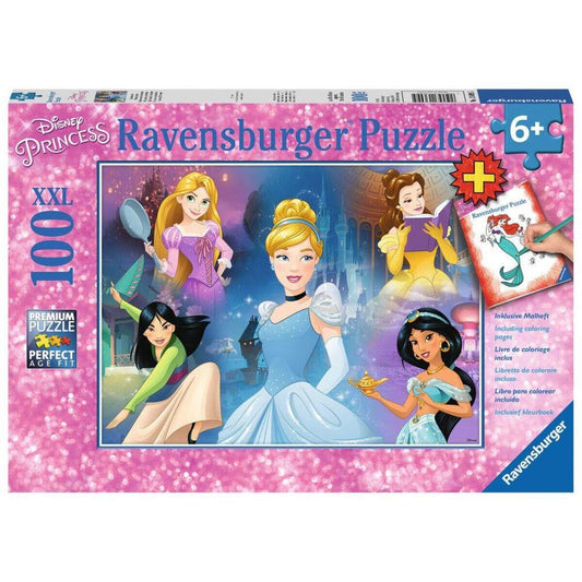 Ravensburger XXL Puzzle Disney Bezaubernde Prinzessinnen, 100 Teile