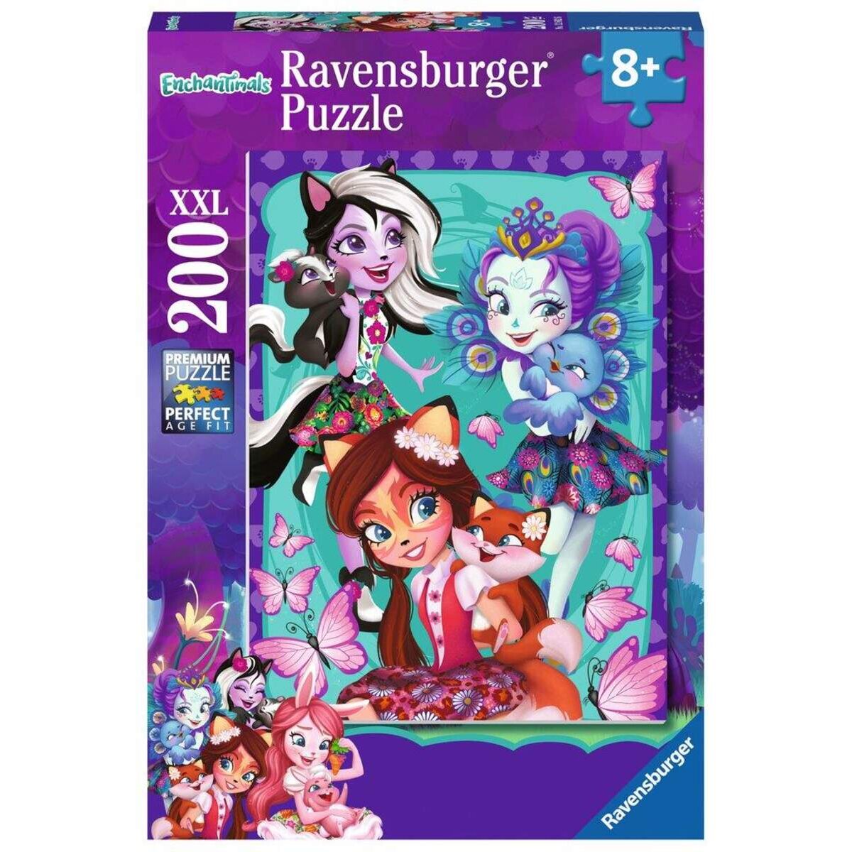 Ravensburger XXL Puzzle Enchantimals, Beste Freunde für immer, 200 Teile