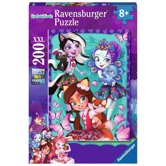 Ravensburger XXL Puzzle Enchantimals, Beste Freunde für immer, 200 Teile