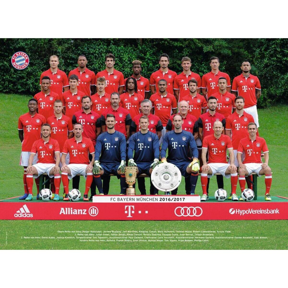 Ravensburger XXL Puzzle FC Bayern München 2016/2017, 300 Teile