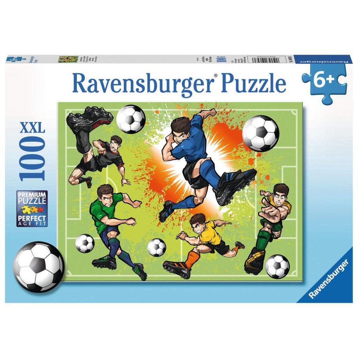 Ravensburger XXL Puzzle Im Fußballfieber 100 Teile