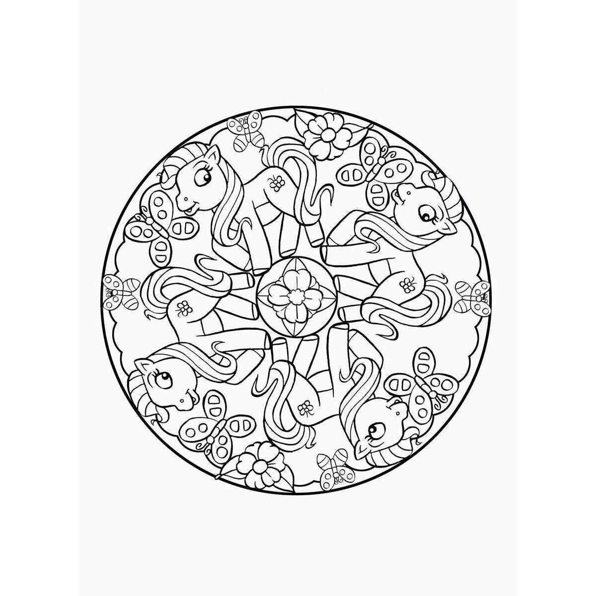 Ravensburger Zauberhafte Pony-Mandalas