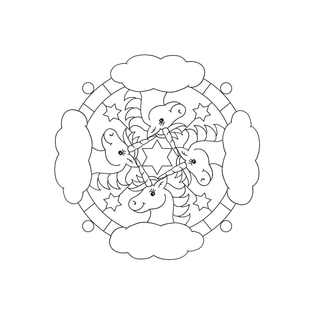 Ravensburger Zauberhafte Pony-Mandalas