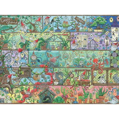 Ravensburger Zwerge im Regal, 1500 Teile