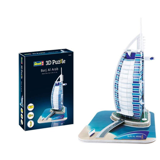 Revell 3D Puzzle Burj Al Arab, 46 Teile
