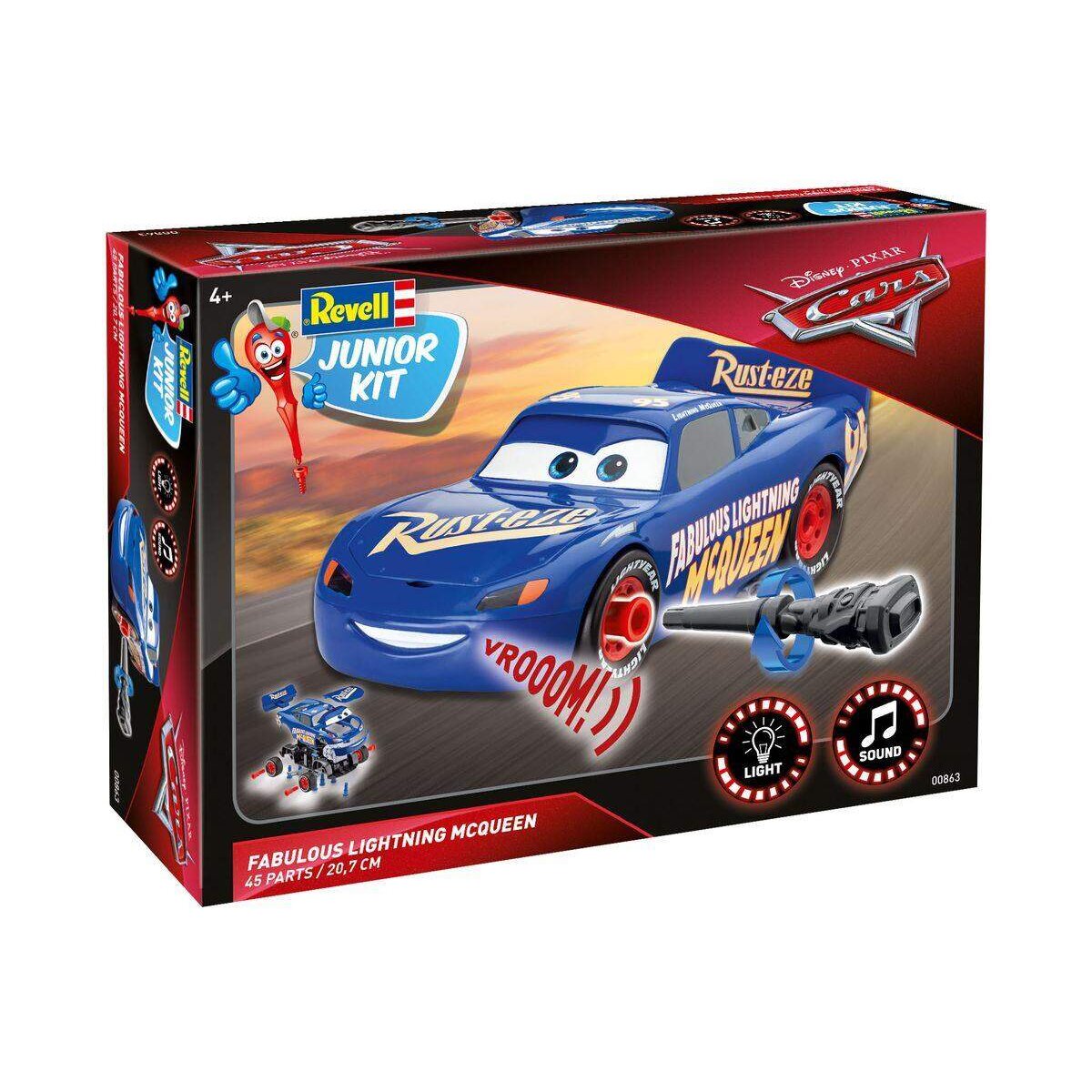 Revell Junior Kit Cars Modellauto Fabulous Lightning McQueen