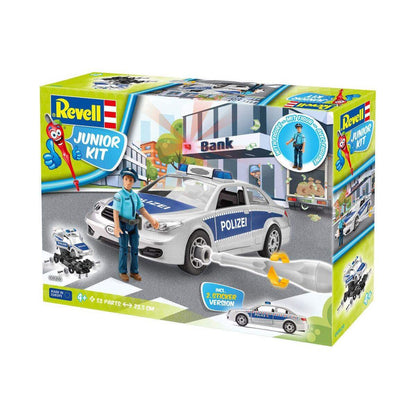 Revell Junior Kit Polizei Modellauto mit Polizist