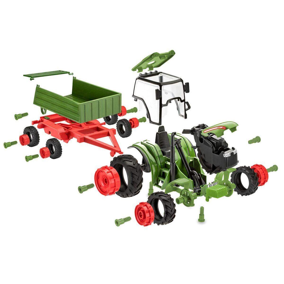 Revell Junior Trecker Modellauto mit Anhänger