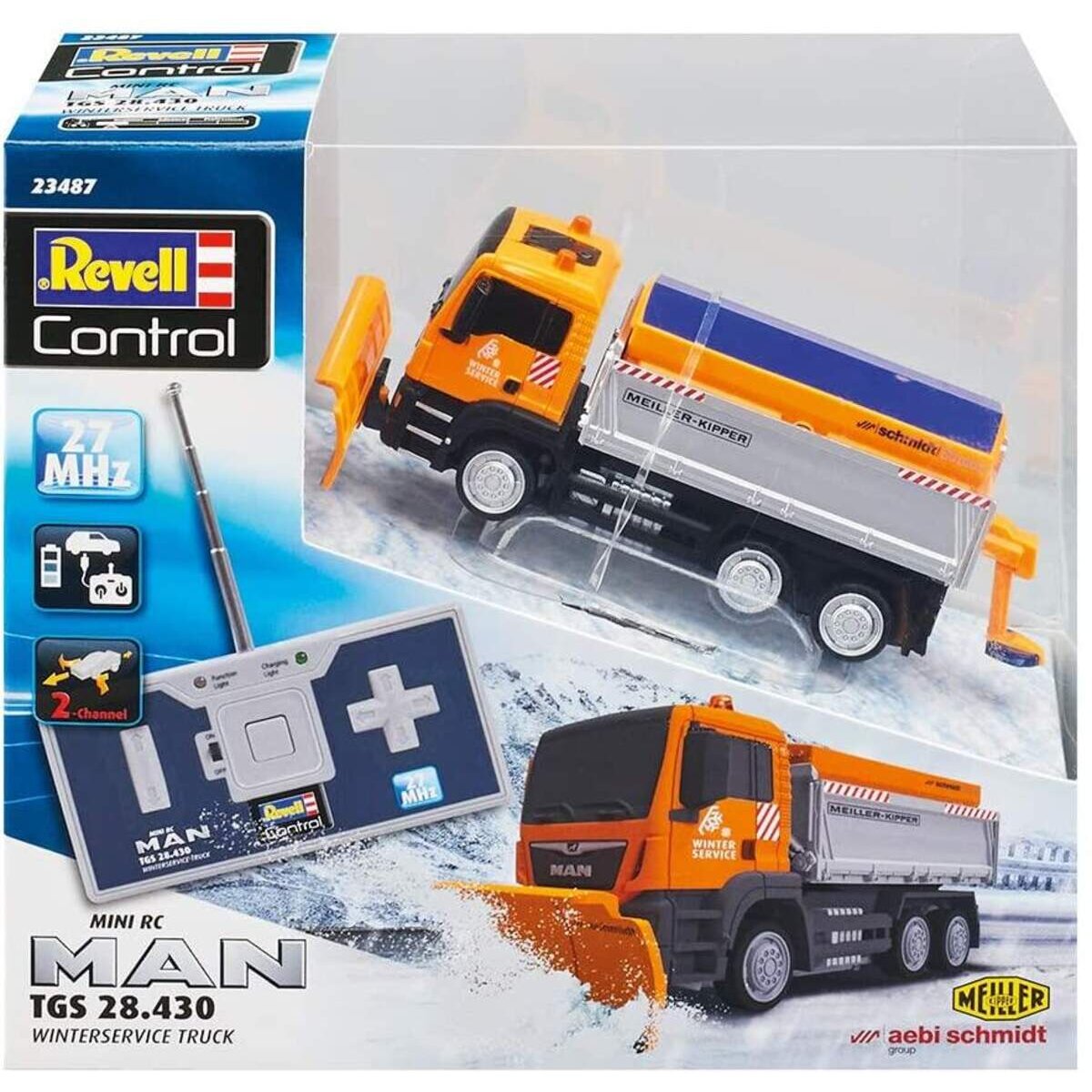 Revell Mini RC MAN TGS 28.430 Winter Service Truck