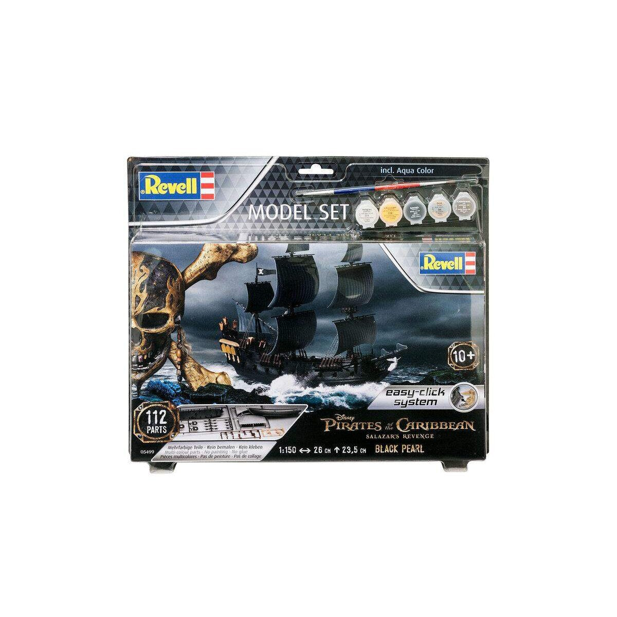 Revell Model Set Black Pearl easy-click, Maßstab: 1:150