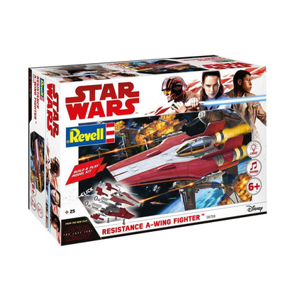 Revell Star Wars A-Wing Fighter Rot 1:44