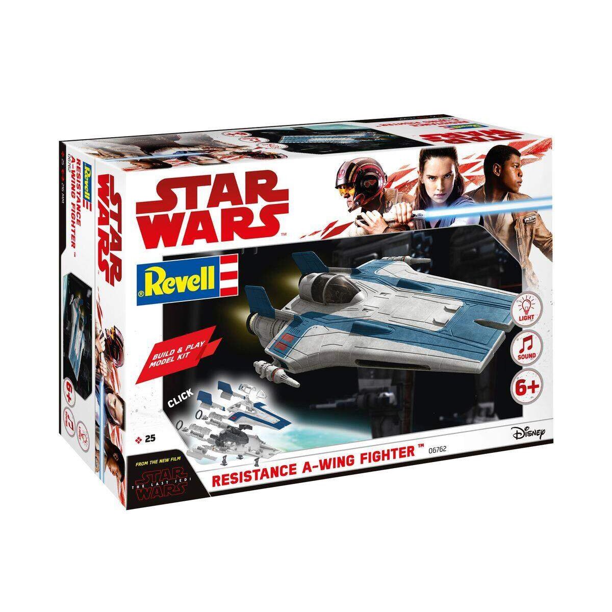 Revell Star Wars A-Wing Fighter Blau 1:44