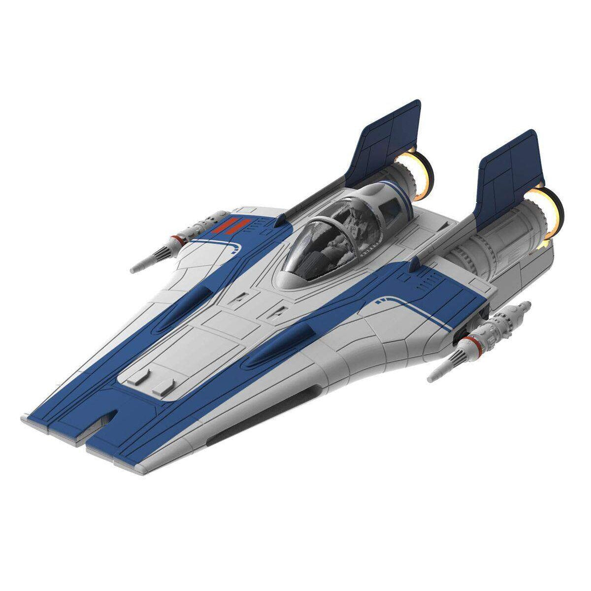 Revell Star Wars A-Wing Fighter Blau 1:44