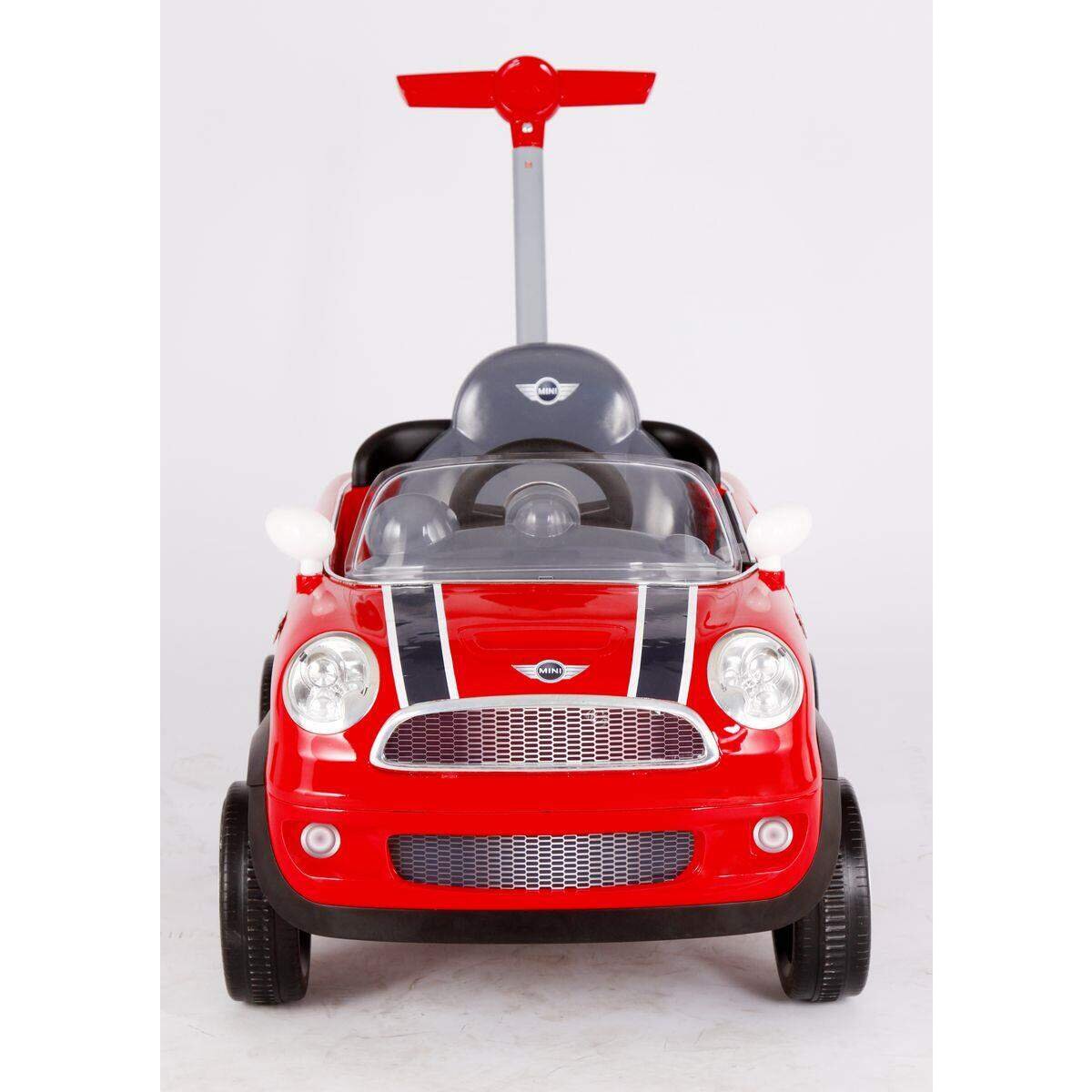 Rollplay Aufsitzfahrzeug Mini Cooper Push Auto, Pedal, rot