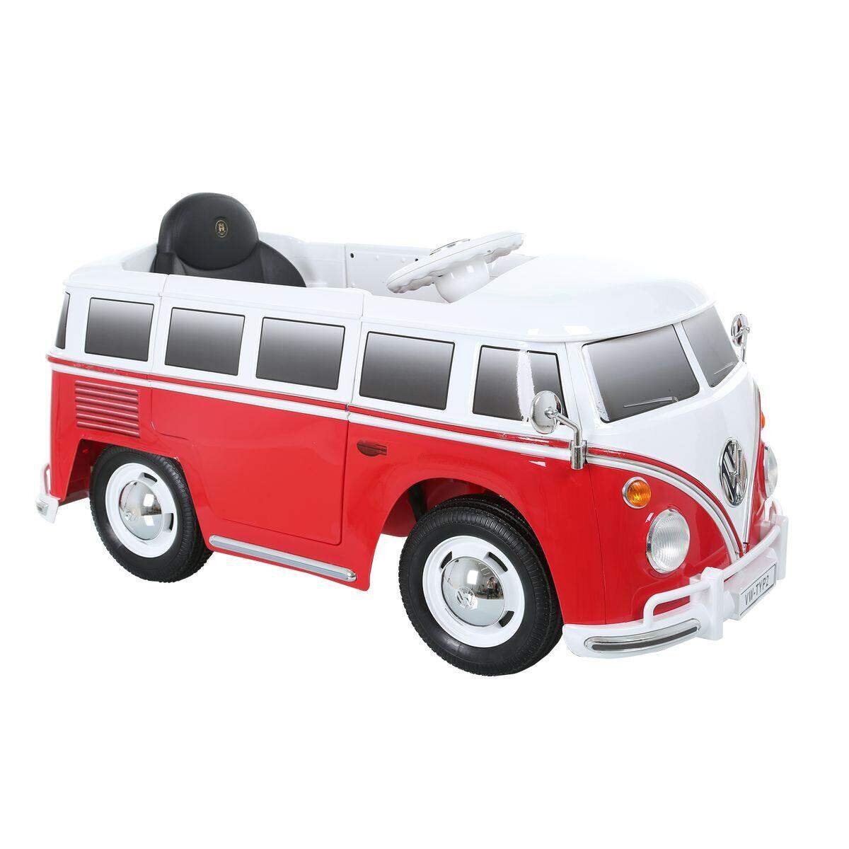 Rollplay Aufsitzfahrzeug VW Bus T1 Type 2 , 6V, RC, rot