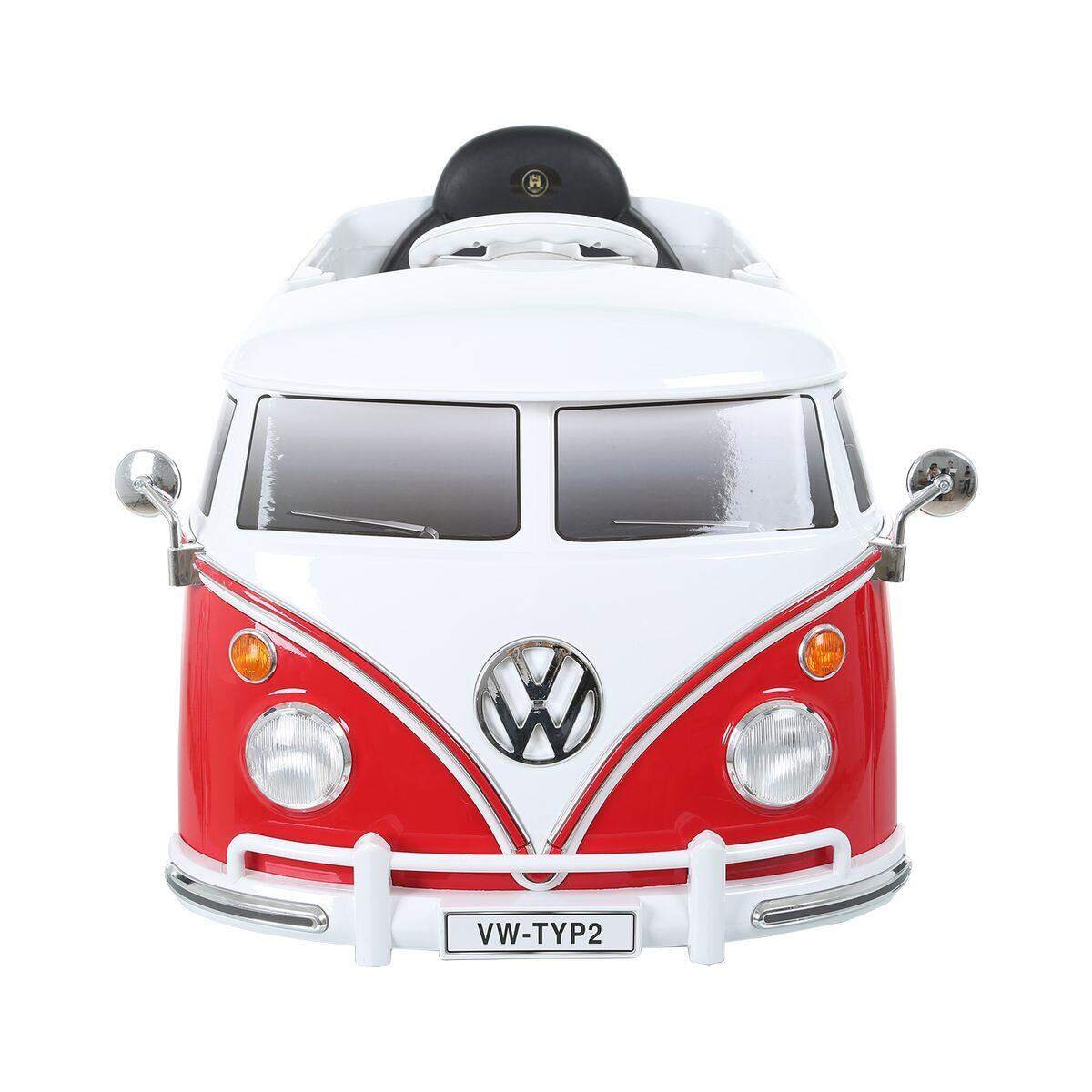 Rollplay Aufsitzfahrzeug VW Bus T1 Type 2 , 6V, RC, rot