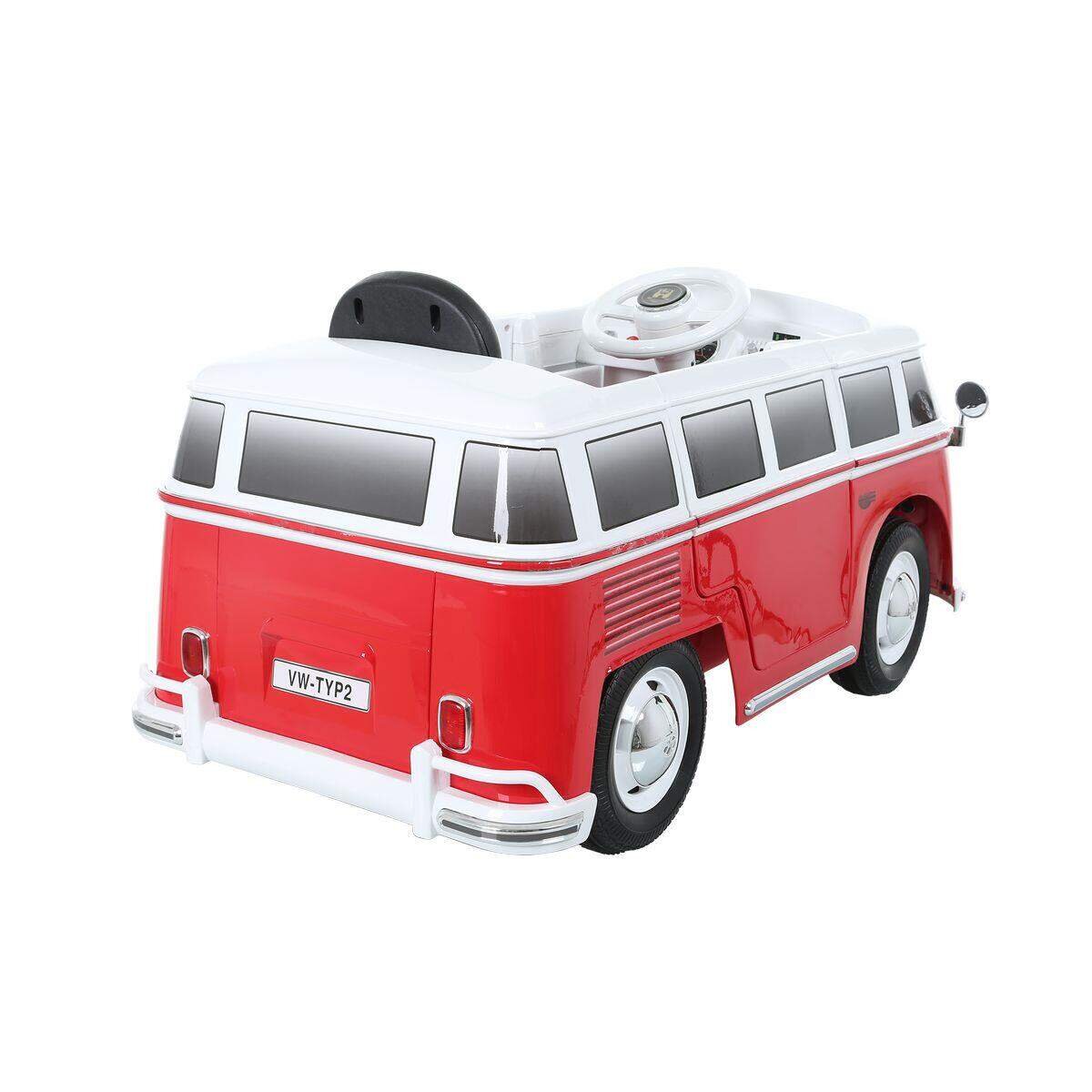 Rollplay Aufsitzfahrzeug VW Bus T1 Type 2 , 6V, RC, rot