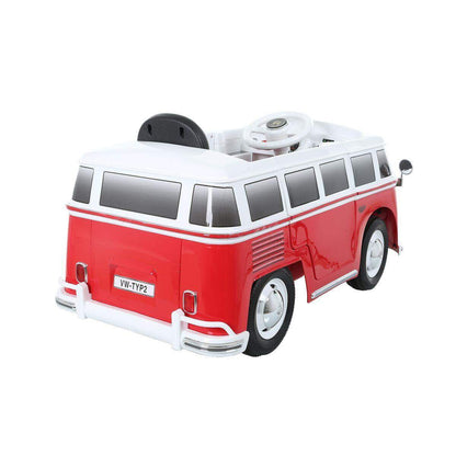 Rollplay Aufsitzfahrzeug VW Bus T1 Type 2 , 6V, RC, rot