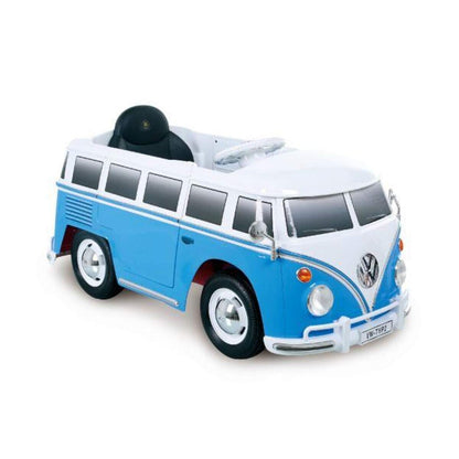 Rollplay Aufsitzfahrzeug VW Bus T1 Type 2 , 12V, RC, blau