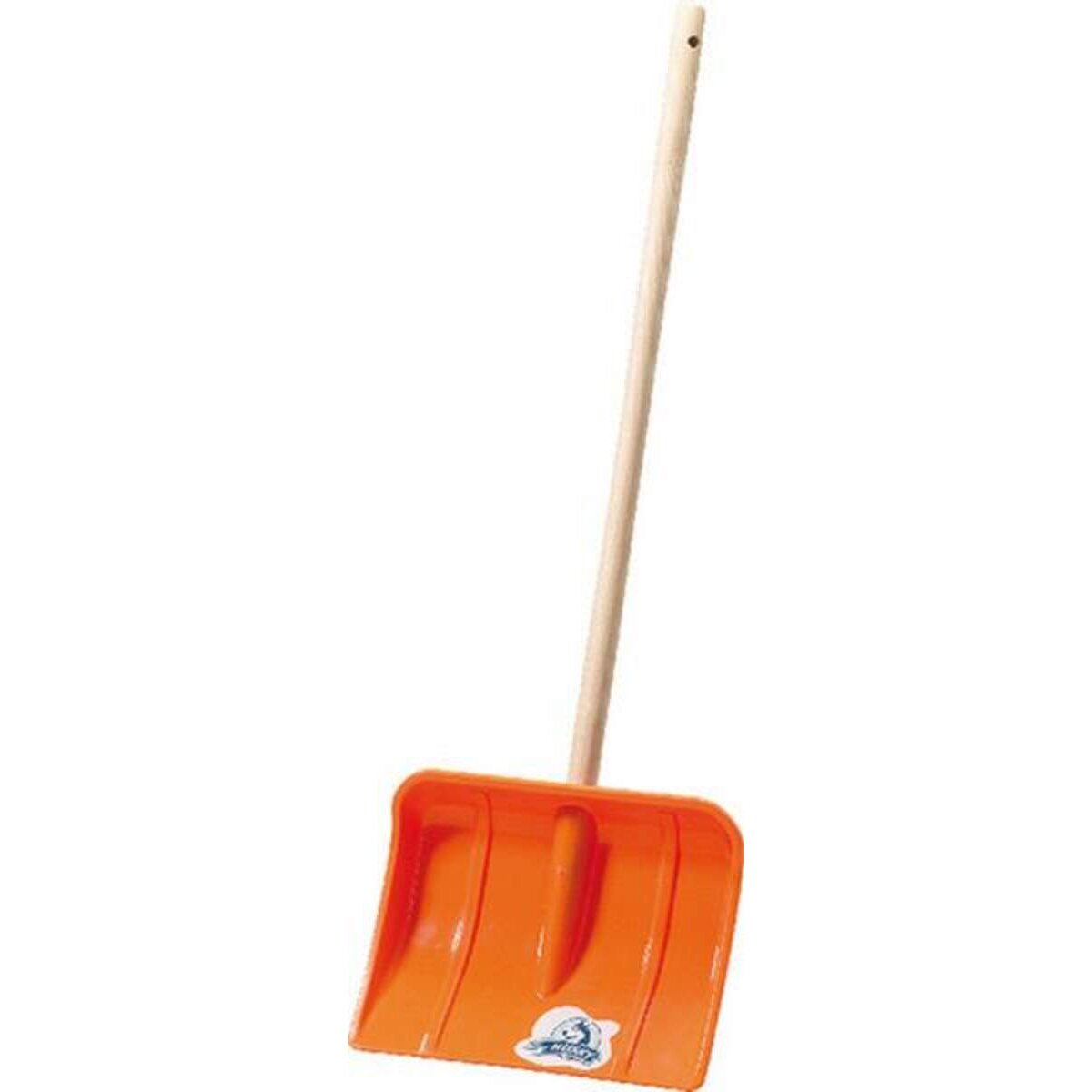 Romulus Schneeschaufel für Kinder, orange, 87cm