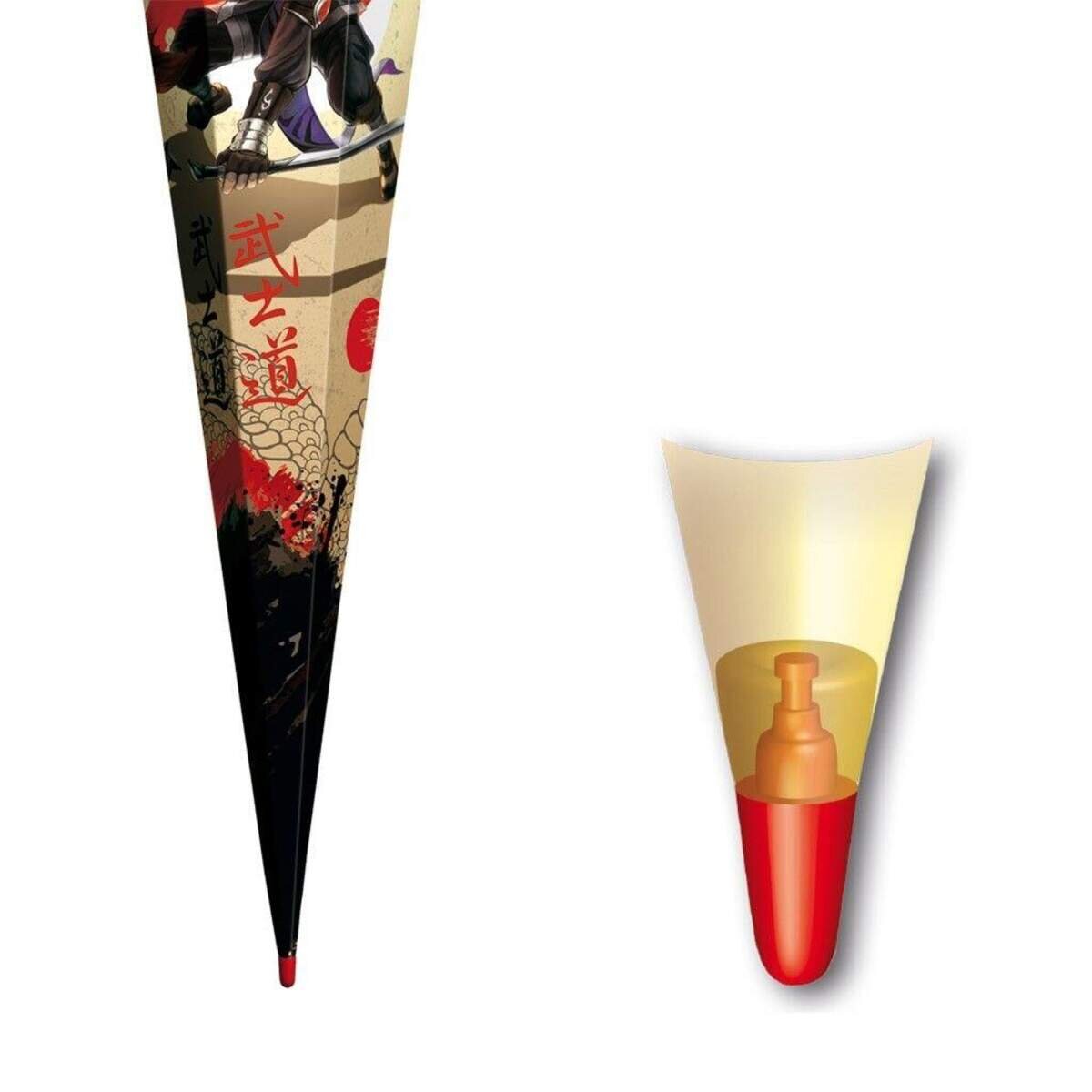 Roth Schultüte Ninja 85cm 6-eckig
