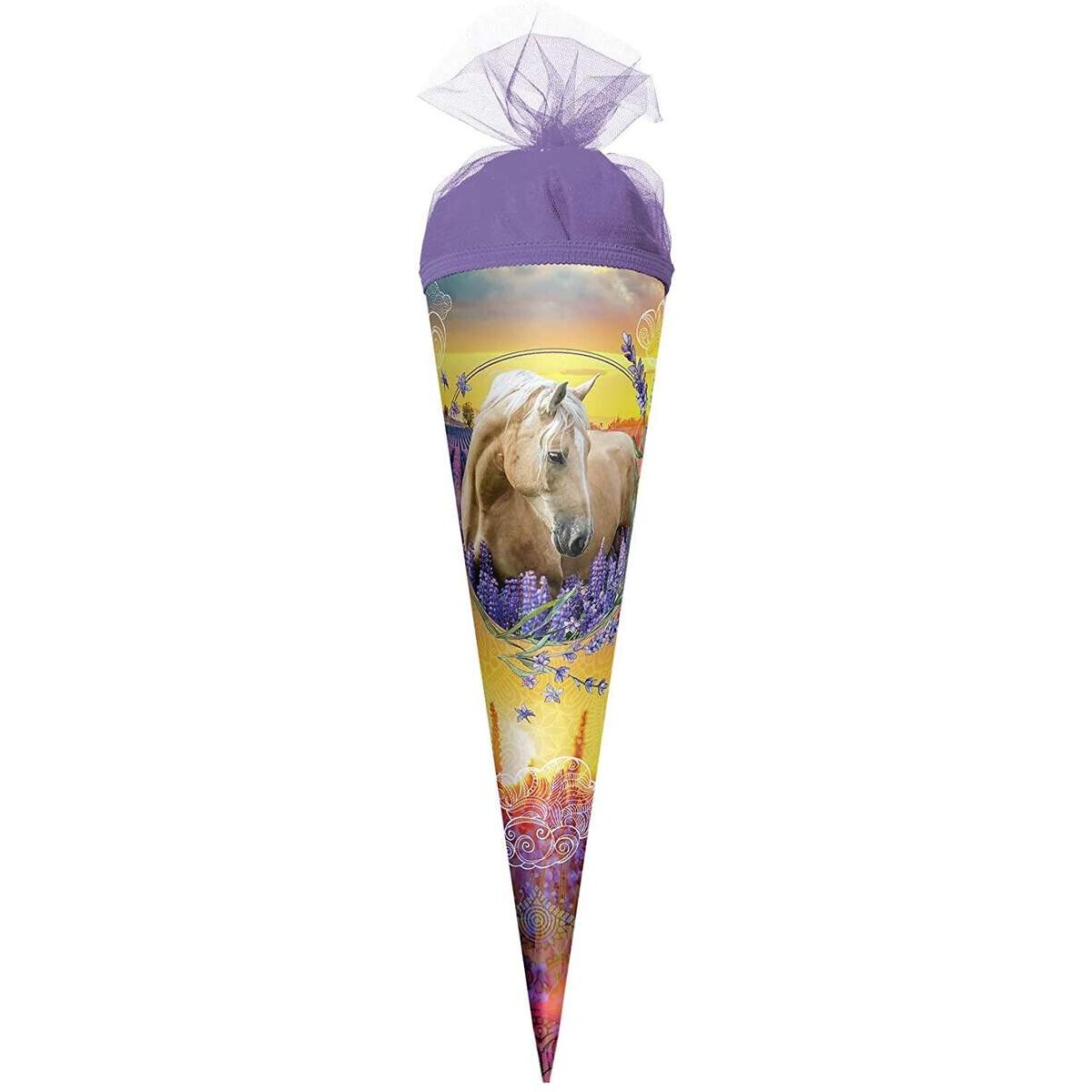 Roth Schultüte Pferdeträume, 22 cm, rund