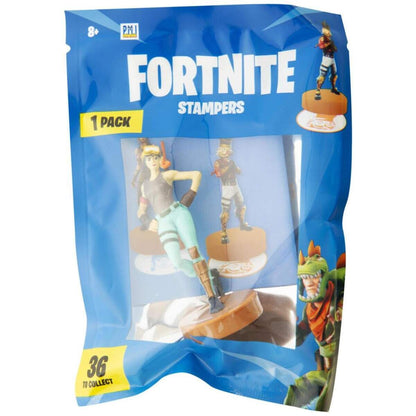 Sambro Fortnite 3D Sammelfiguren mit Stempel, Serie 2, 1 Stück, sortiert