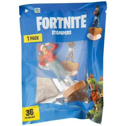 Sambro Fortnite 3D Sammelfiguren mit Stempel, Serie 2, 1 Stück, sortiert